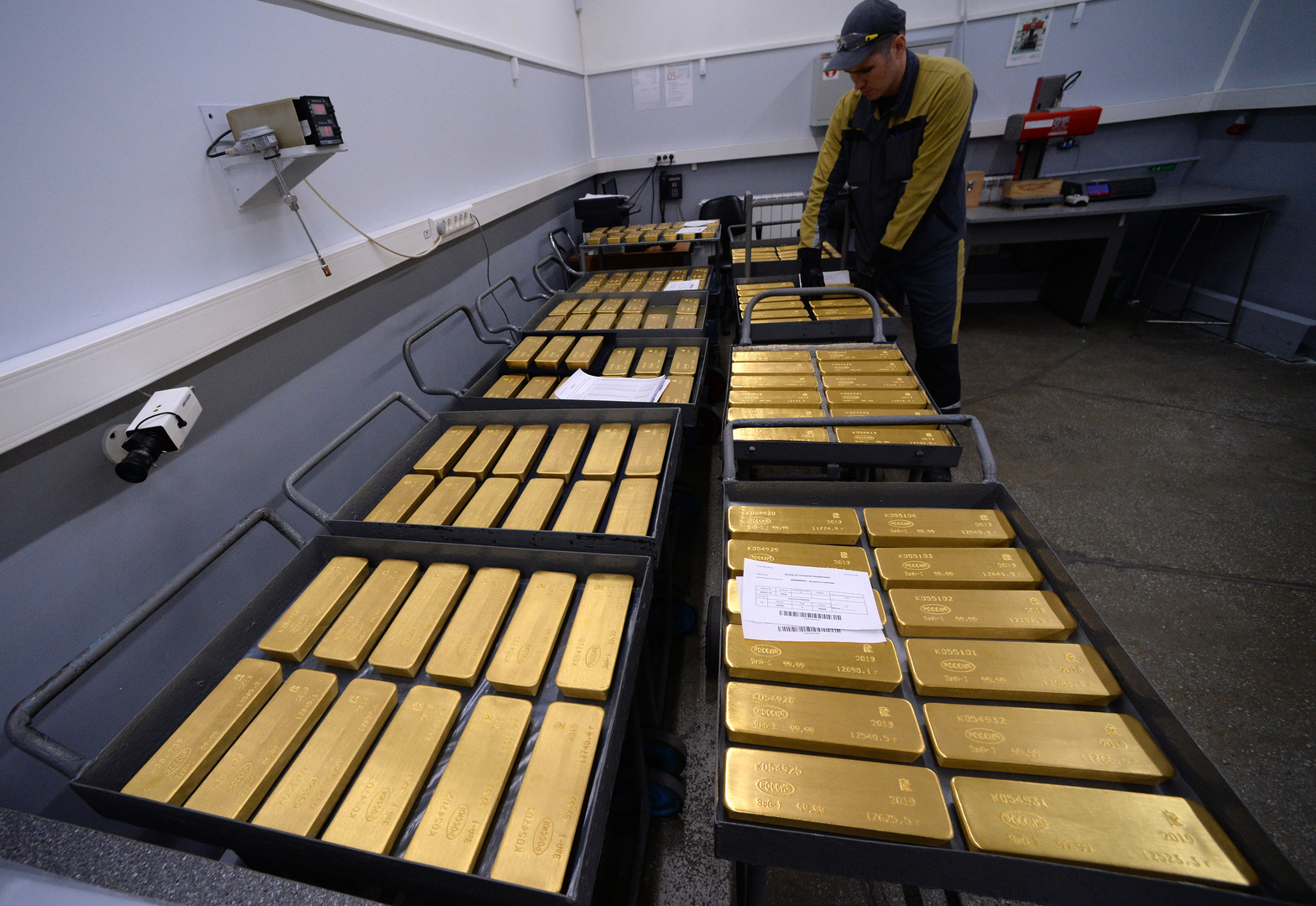 احتياطيه من الذهب